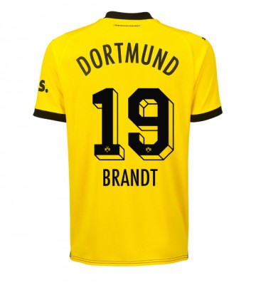 Borussia Dortmund Julian Brandt #19 Koszulka Podstawowych 2023-24 Krótki Rękaw